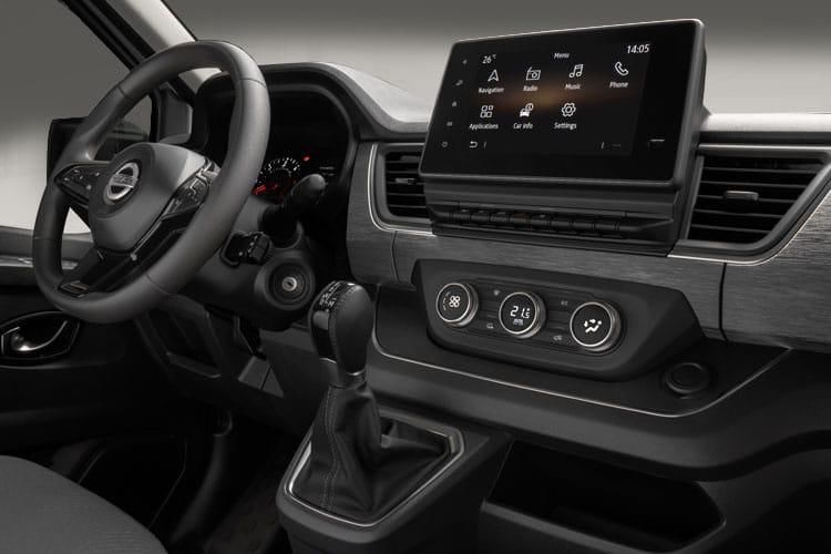 nissan primastar 2.0 dci 110ps h1 visia van inside view