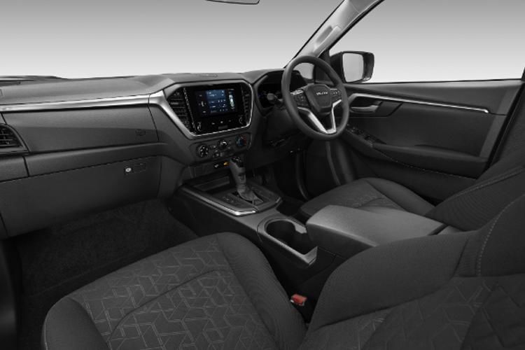 isuzu d-max 1.9 v-cross double cab 4x4 inside view