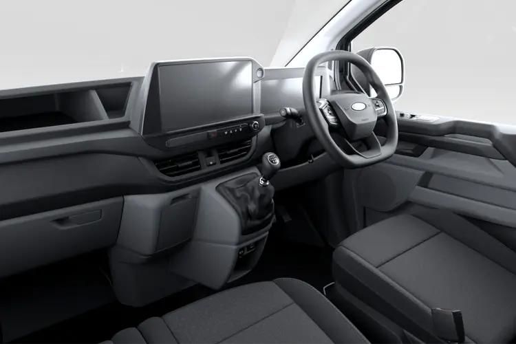 ford transit custom 2.0 ecoblue 150ps h1 double cab van trail inside view