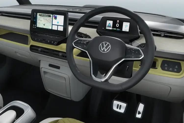 volkswagen id. buzz 210kw commerce 79kwh auto [driver assistance plus] inside view